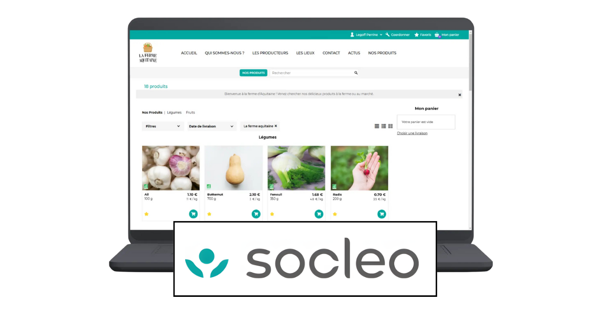 Socleo Outil de vente circuit court